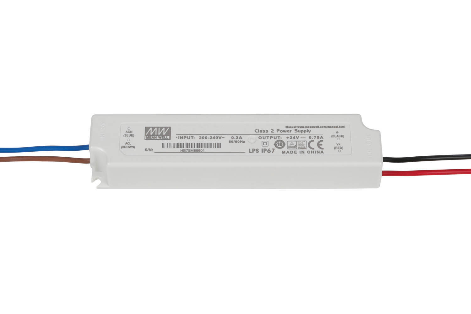 LED Driver IP67 24Vdc - 18W