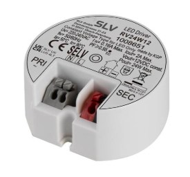 Ledvoeding 12V, 24W, rond