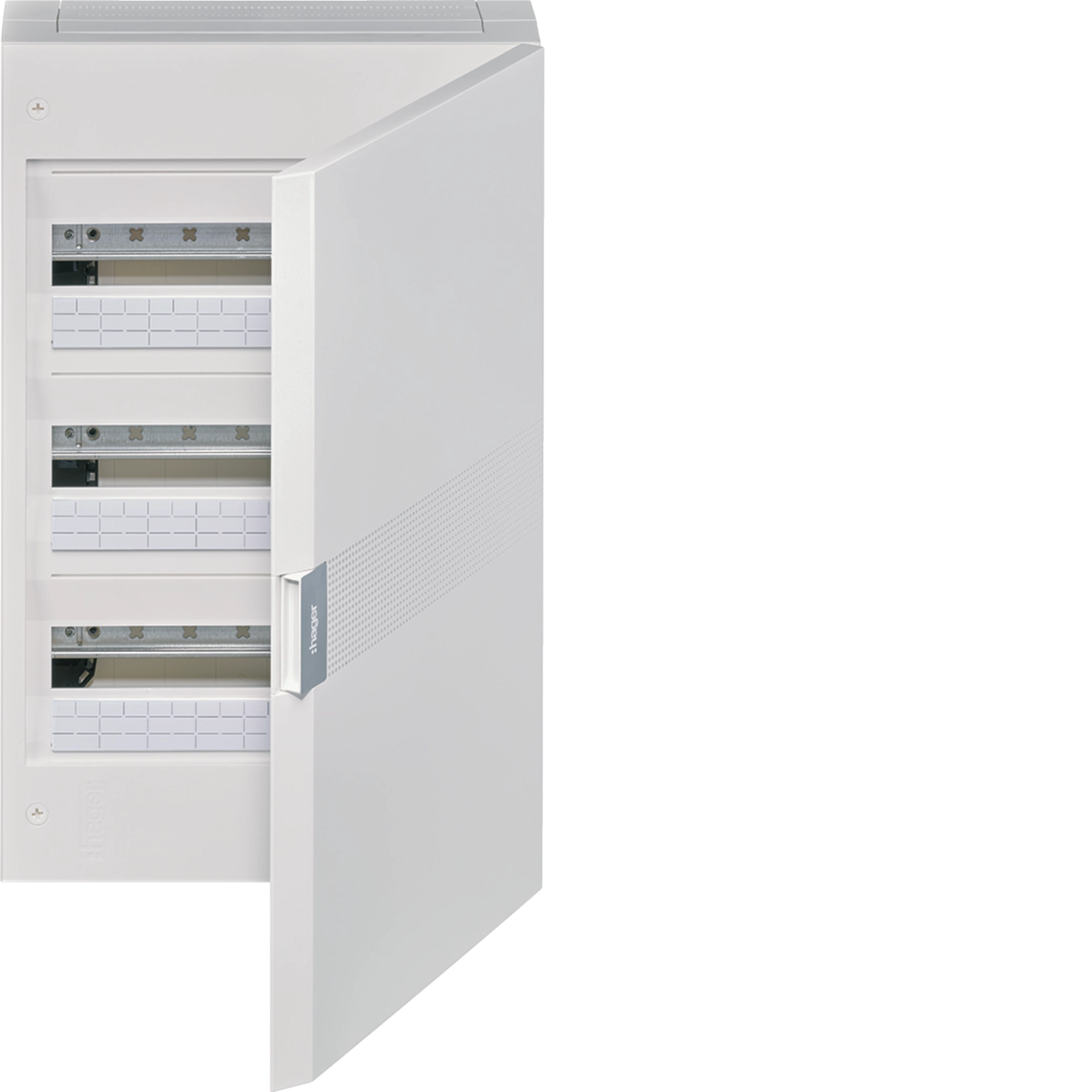 vega opbouwverdeelkast 3 rijen 54 modules - ondoorzichtige d