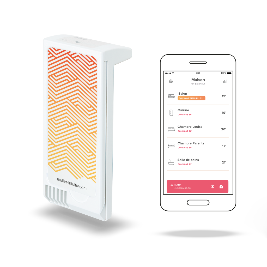 Module intuis connect blanc