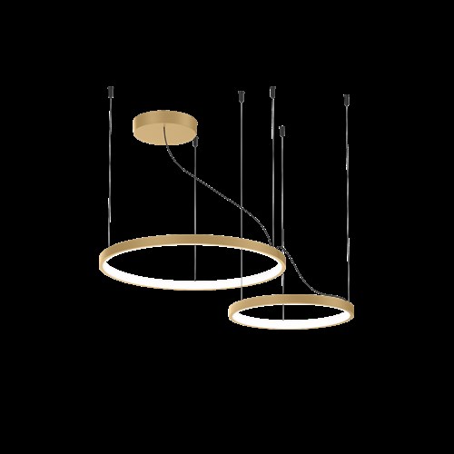 Wever & Ducré - KUJO CEILING SUSPENDED 2.1 LED 2700K M - W271482M3