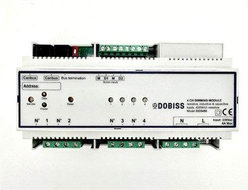 Dobiss - PRO 4 kanaals Dimmodule universeel - DO5450