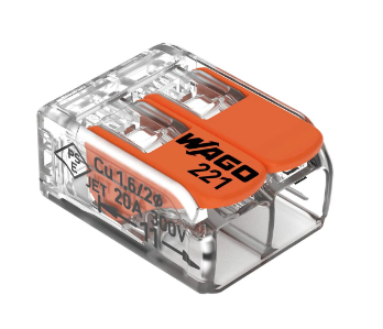 WAGO - 2 x 0,2 4mm² (S) (M) - 221-412