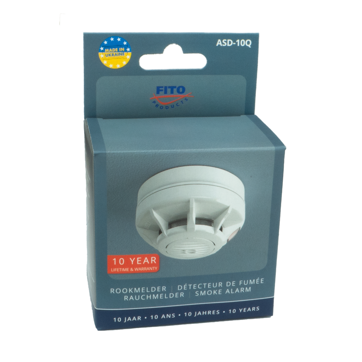 Fito - Opt.3V rookmelder 10 jaar - ASD-10Q