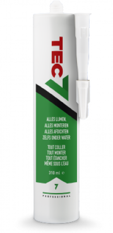 TEC7 - MS polymeer wit patroon 310ml - TEC535206000