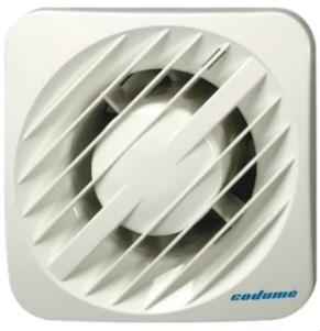 Itho Daalderop - Ventilator badkamer/WC/douche + timer 12V 90m³/u wit - AXN100SVT