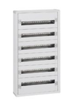 Legrand - Wandkast XL³ 160 6 rijen kunststof 144 mod. zonder deur - 020056