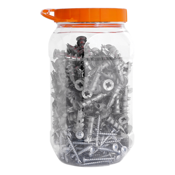 ELEMATIC - Plug DRIVA TP12 + schroef 4,5x35 kan van 150 st. - 568144