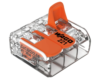 WAGO - 3 x 6mm² (S) (M) - 221-613