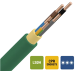 XGB inst.kabel XLPE/LS0H 1kV Cca s1d2a1 groen 5G1,5mm² / m