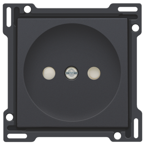 Niko - Afwerkingsset voor stopcontact zonder aarding met beschermin - 122-66501