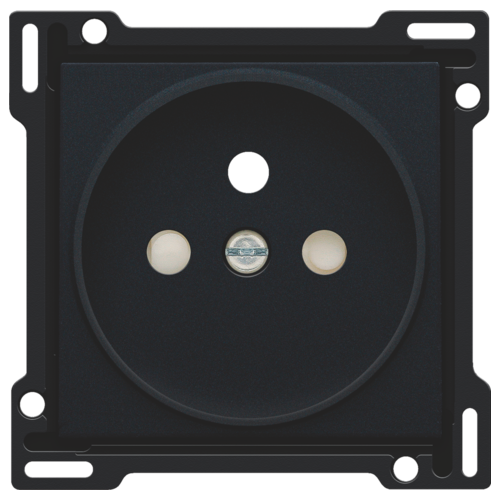 Niko - Afwerkingsset voor stopcontact met penaarde en beschermingsa - 161-66101