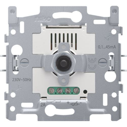 Niko - Sokkel voor draaiknopdimmer voor het schakelen en dimmen van - 310-01100