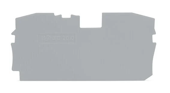 WAGO - End and intermediate plate - 2010-1291
