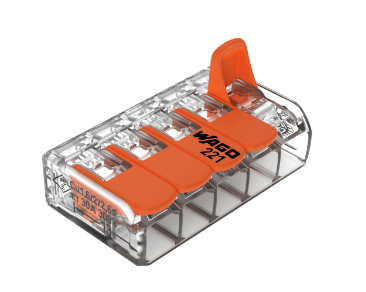 WAGO - 5 x 6mm² (S) (M) - 221-615