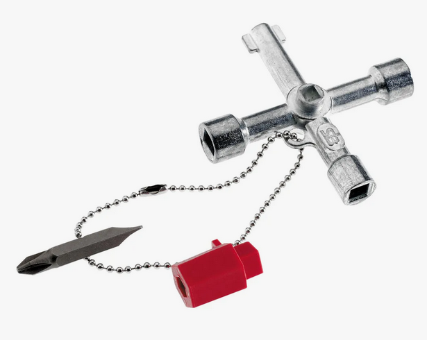 Cimco - Schakelkastsleutel Universeel metaal - 112894