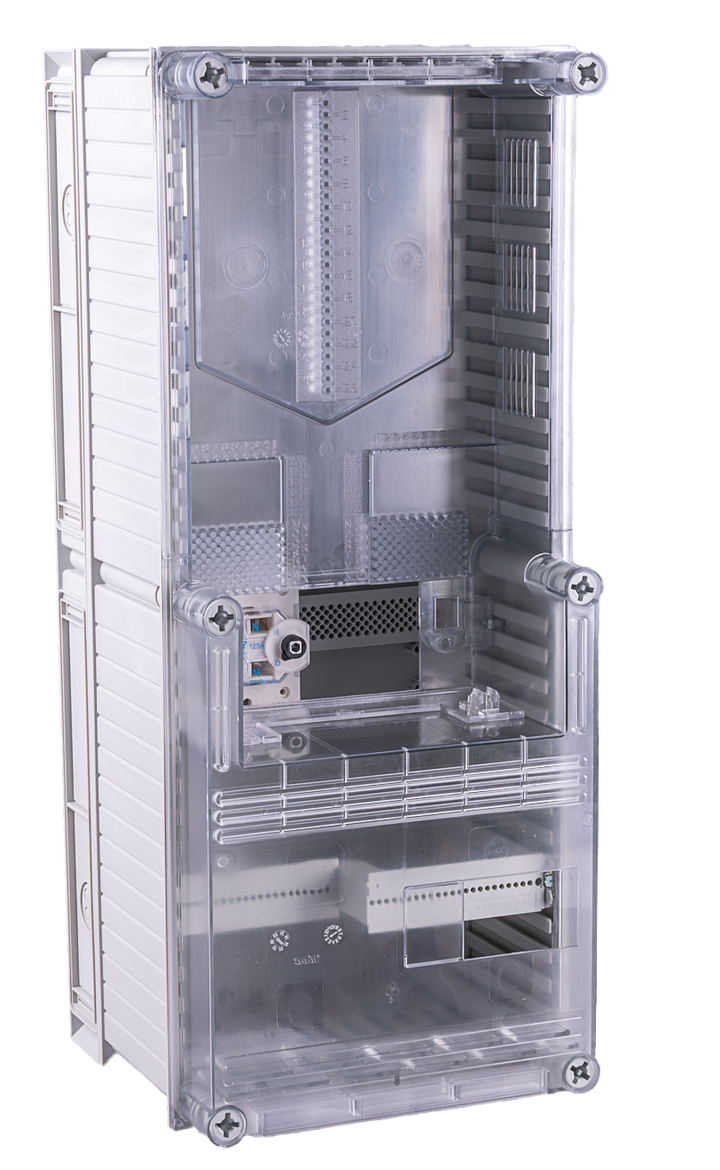 TECO - Aansluit & meetmodule 25D60 met transparant deksel - 94014401