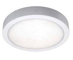 Unibright - MOON CCT + Sensor + Noodunit 240mm 18W wit 3000K - MN24018WSECCT