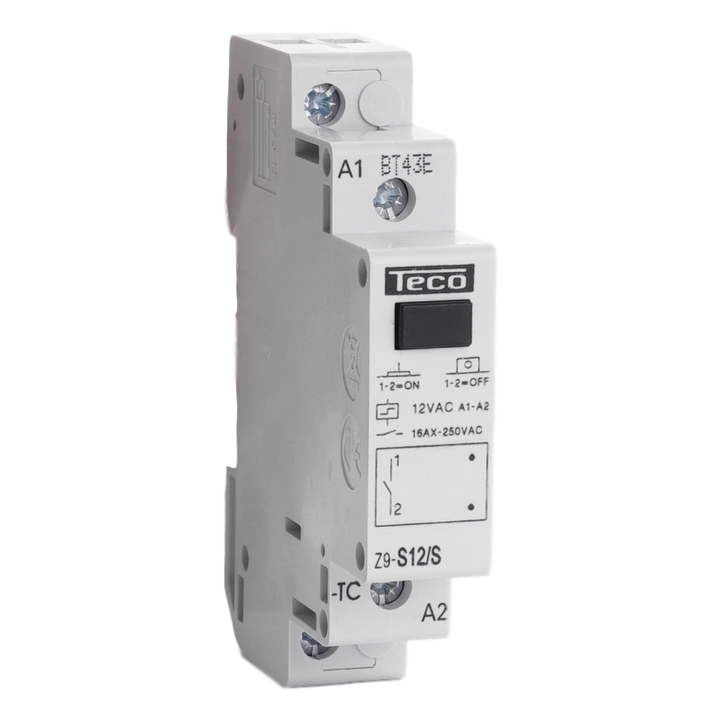 TECO - Impulsrelais 12VAC 16A 1NO - Z9S12S