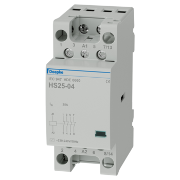 Doepke - CONTACTOR 4P 24A 220V NC - 09980427