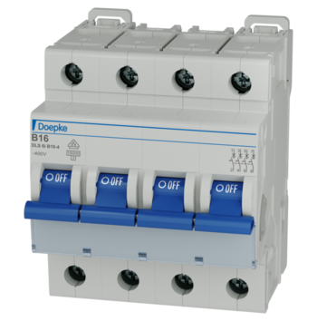 Doepke - AUTOMAAT 16A 4P "B" 10KA - 09916173