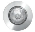 Unibright - RONDO vaste inbouwspot alu 230V GU10 - 60390AG4