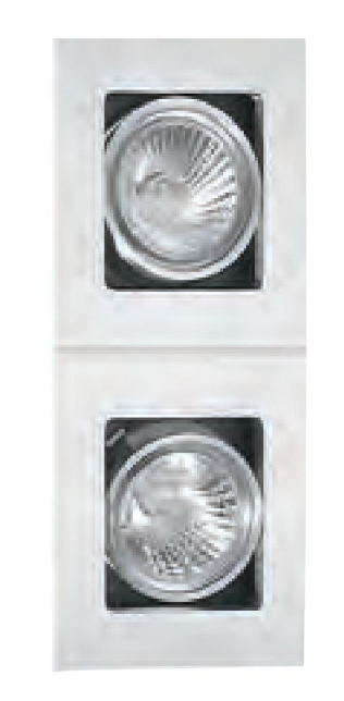 Unibright - FRAGMA 2L 230V 2x50W excl. lampen - EB8TUAG4