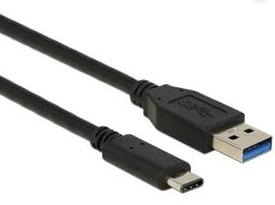 Kabel USB A mannelijk USB C mannelijk 2m - 35881