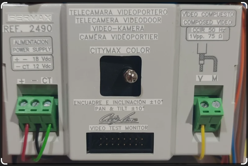 Fermax - MODULE KLEUR CAMERA VOOR CITY - 2490