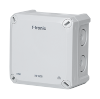 f-tronic - Compacte IP66 installatiedoos voor vochtige omgevingen - 7340190