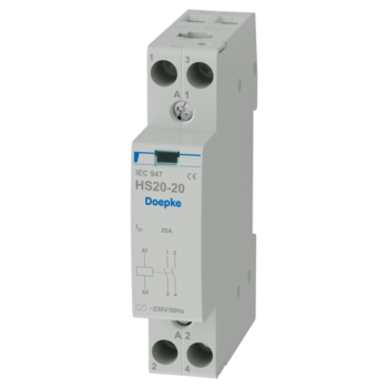 Doepke - Contactor 2NO 20A 230VAC HS20 20 - 09980402