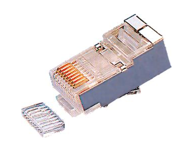 Elix - RJ45 stekker met geleider voor ronde FTP kabel Cat. 6 - 34414