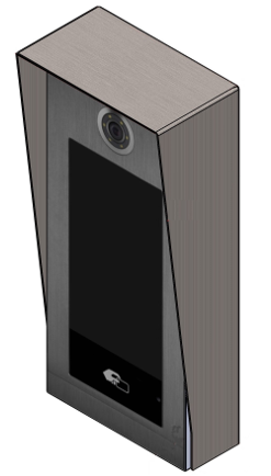 Fermax - MEET OPBOUWDOOS ALUMINIUM VOOR KIN PANEEL - 95161