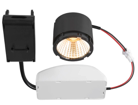 SLV - NEW TRIA® ledmodule, rond, 1800 3000 K, 38°, PHASE, zwart - 1007421