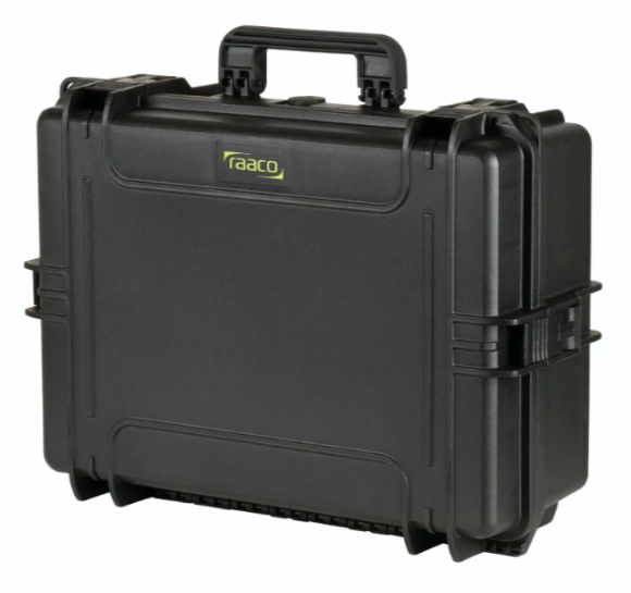 Raaco Transportkoffer Flightcase nr.5 zwart - 738026