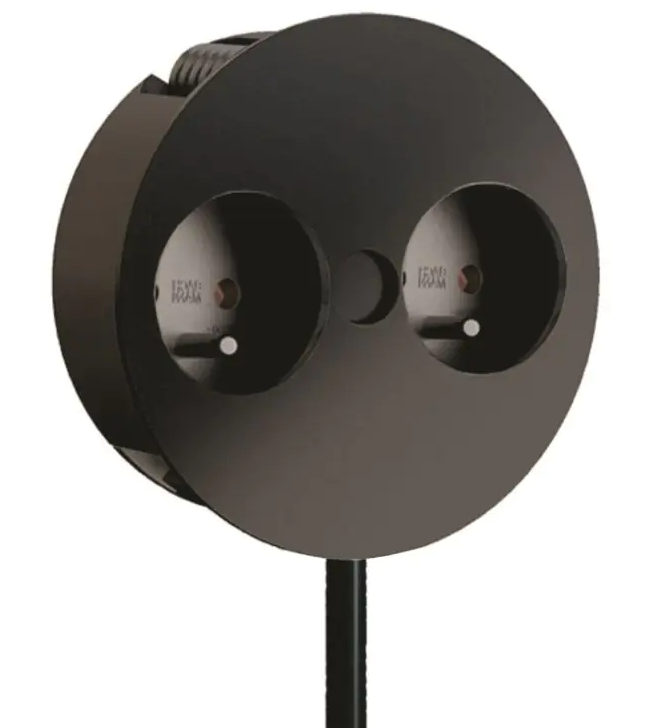 Bachmann - TWIST (2x UTE) zwart mat met 2m kabel - 931.152