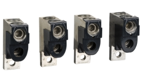 Schneider - : 4 Klemmen (Al) voor 2 kabels 50 120mm² + - LV429219