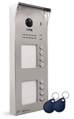 Entrya - Facila DP1908 opbouw buitenpost 8 drukknoppen - 104839