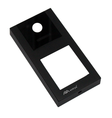 Entrya - Facila neXt frontplaat zwart buitenpost D21S/B - 105060