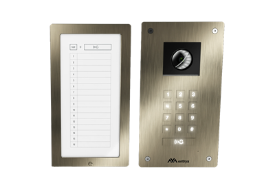 Entrya - Facila neXt naamplaatje buitenpost D22S en D22F - 105168