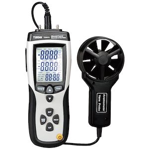 Turbotech - Ventilatiemeetset met mano anemometer + luchtkegel - A91030408