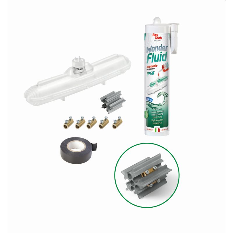 Raytech - Wonder Joint SPY6 afgetakte verbinding met gel geïnjecteerd - WONDERJSPY6