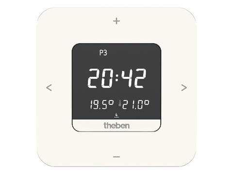 Theben - Digitale klokthermostaat BLE 230V 50HZ 24/7 1NO 10A IP40 - RAM812 TOP3