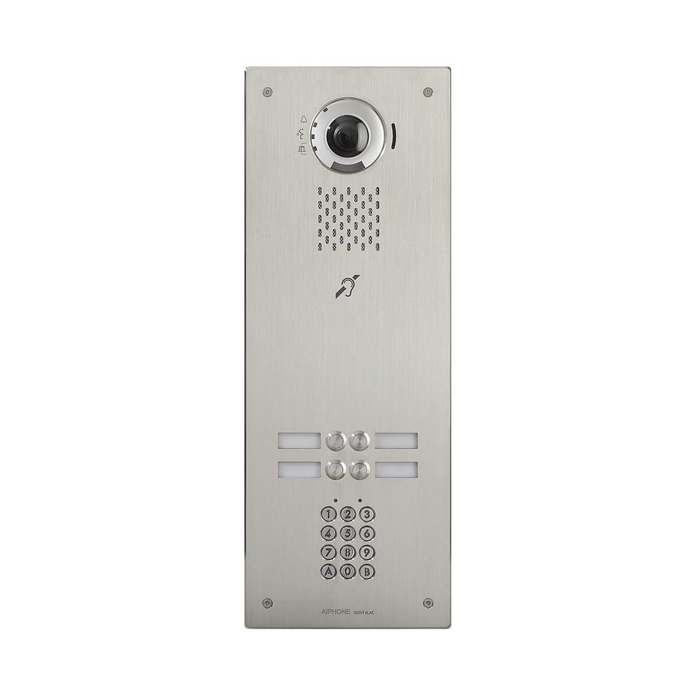 Aiphone - IP videodeurpost met 4 drukknoppen en co - A01008648