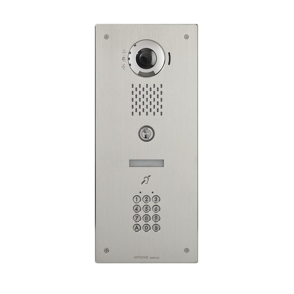 Aiphone - IP videodeurpost met 1dk en codeklavier, - A01008028