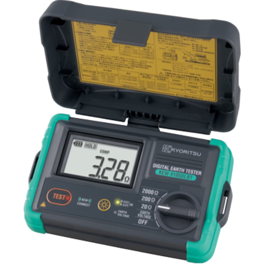 KYORITSU - Aardingsmeter IP65 met Bluetooth + harde tas - A11004481
