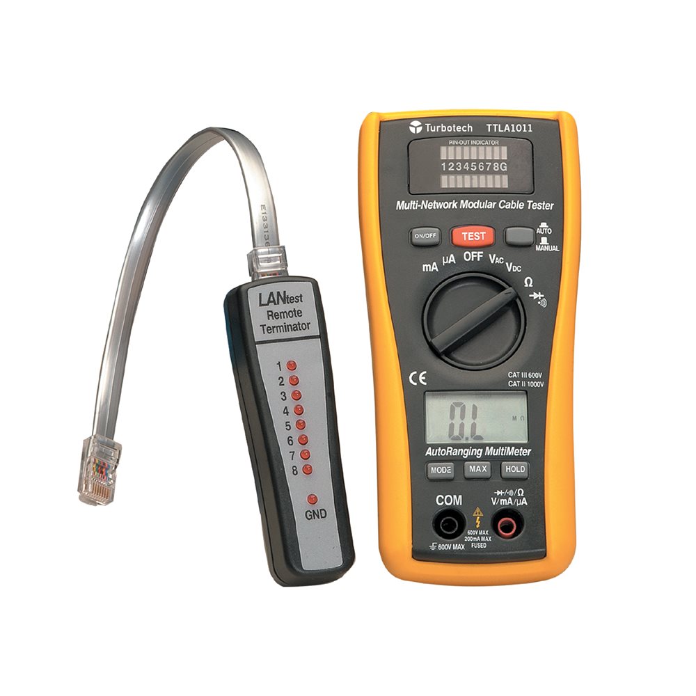 Turbotech - Multimeter/lantester - A91030021