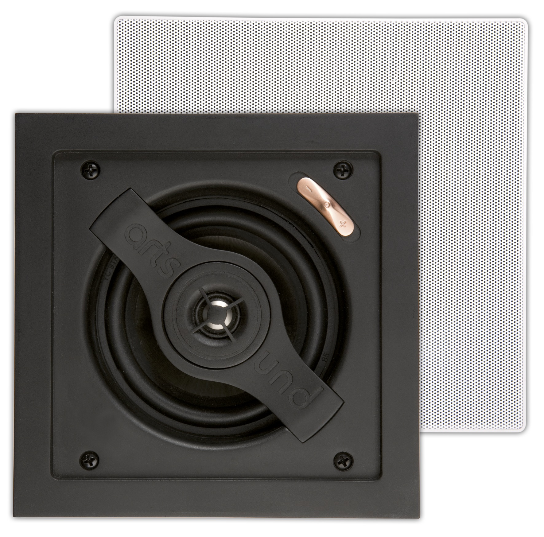 ArtSound - SQ2060, intiimi, 2 weg inbouw LS, vierkant, 120W (2pc) - 00001658