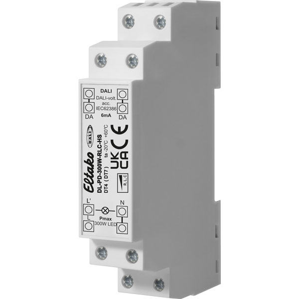 Eltako - Fasedimmer met DALI stuuringang, DIN rail montage - 33000008