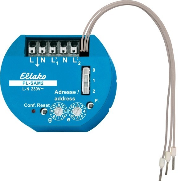 Eltako - Powerline rolluikrelais 1+1NO 3A 230V - 31100002
